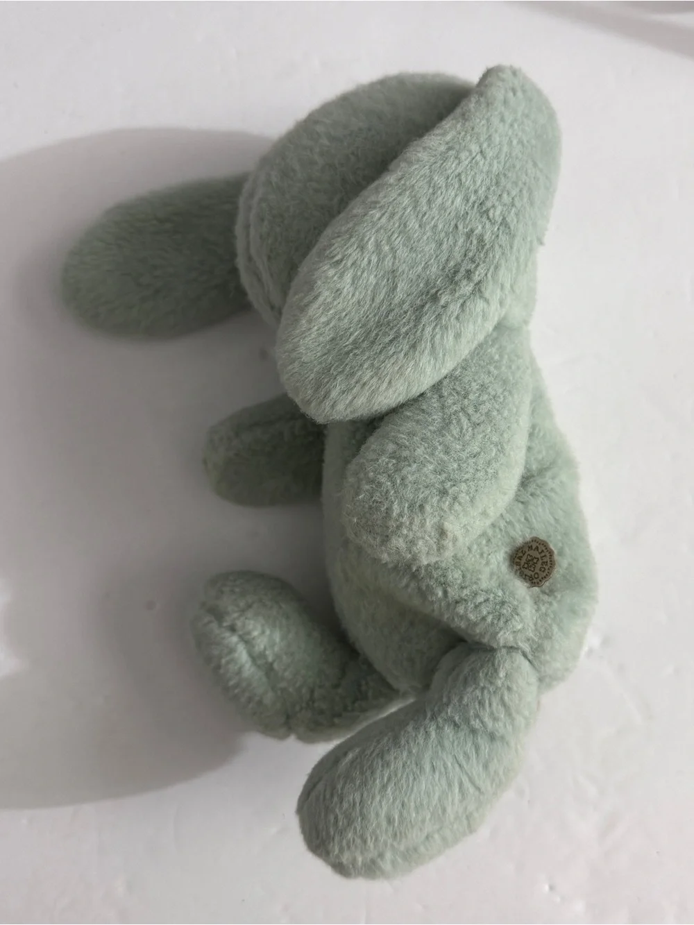 Maileg Bunny Rabbit Plush Lop Ears mint Beanie Stuffed Animal Nursery 12